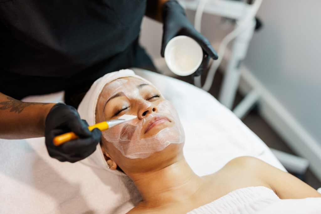 facial mask at Smooth Body Wax Center Covington GA